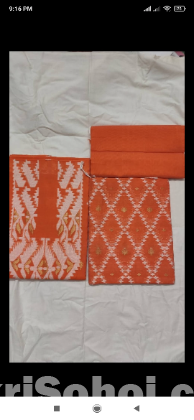 Dhakaiya jamdani three piece for sale